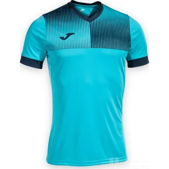 Fotbal Dres JOMA ECO-SUPERNOVA, barva zářivě tyrkysová - tmavě modrá, velikost XL