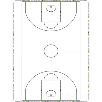 Kancelářský nábytek Taktická tabule TAKTIFOL BASKETBAL