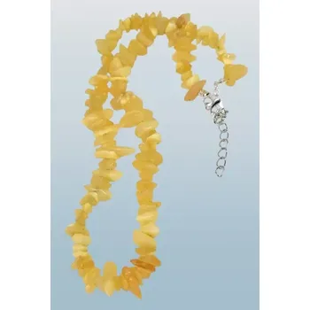 Náhrdelník Kalcit oranžový sekaný náhrdelník krátky (NOVINKA)