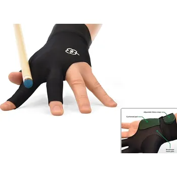 Kulečníková rukavice Rukavice McDermott Proffesional pro leváka Velikost: XL