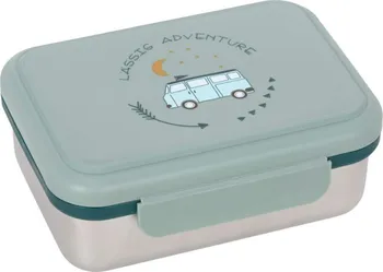 Svačinový box Lassig 4kids Lunchbox Stainless Steel Adventure 17,3 x 13,3 x 6,9 cm