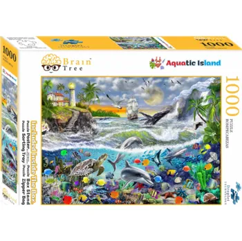 Puzzle Brain Tree Puzzle Ostrovní zátoka 1000 dílků