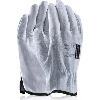 Pracovní rukavice ARDON Rukavice SAFETY B-FNS, celokožené A1094/09 9 Standartní Šedá odstíny