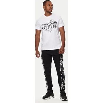 Pánské kalhoty Versace Jeans Couture Teplákové kalhoty 76GAA3C0 Černá Regular Fit XL