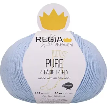Příze Regia Premium Pure 52 Světle modrá (Příze Pure Regia Premium 52 Light Blue)