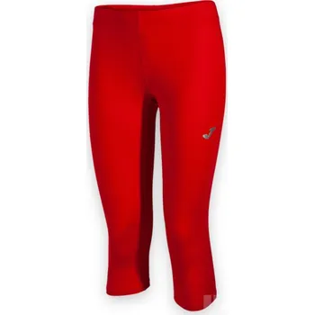 Běžecké oblečení Dámské 3/4 legíny JOMA OLIMPIA, barva červená, velikost 2XL