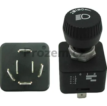 Otočný spínač černý pro Volvo, Zettelmeyer, 28002385, 20001310