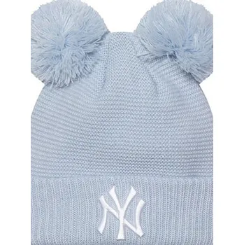 Módní doplněk Čepice New Era Double Pom Bea 60565276 Světle modrá OS