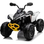 Mamido Dětská elektrická čtyřkolka Maverick ATV 2x200W bílá