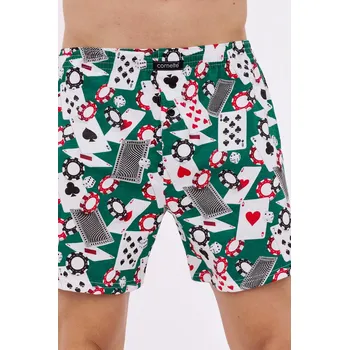 Trenýrky Cornette trenýrky classic 001/164 - vzor, XXL (Pánské bavlněné trenky Cornette Classic)