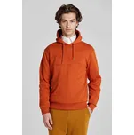 MIKINA GANT REG TONAL SHIELD HOODIE DARK TERRACOTTA
