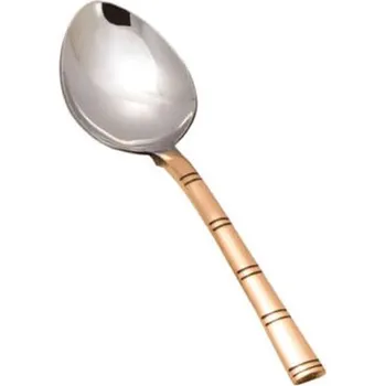 Příbor Polévková lžíce s měděnou rukojetí