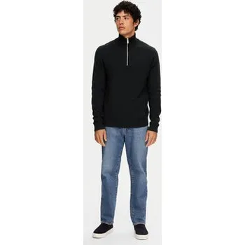 Pánský svetr Selected Homme Svetr Dane 16092601 Černá Regular Fit XL