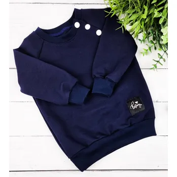 Dívčí mikina Kulišárny Mikina basic NAVY VELIKOST: 86