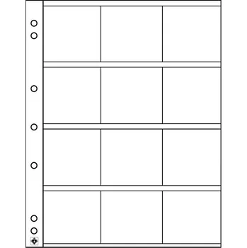 Obal pro sběratelský předmět Průhledné albové listy (5ks) - NUMIS K50