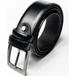 Rovicky černý kožený opasek BOM-01-SO Velikost: 105