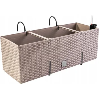 Květináč Béžový plast Květináč Prosperplast 51,5 cm x 19,5 x 18,5 cm