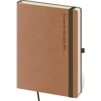 Flexies Brown A5 tečkovaný zápisník L