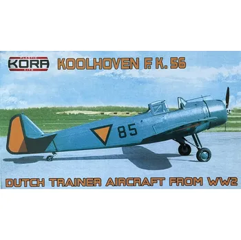 Plastikový model 1/72 Koolhoven F.K. 56 Dutch Trainer Aircraft WWII