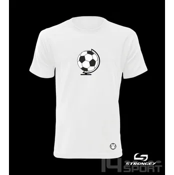 Chlapecké triko STRONGEY SOCCER GLOBE, velikost 5 let