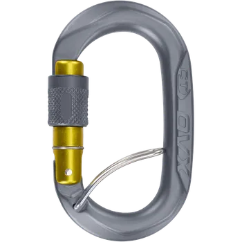 Horolezectví Karabina Climbing Technology Ovx SGL anthracite/mustard
