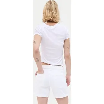 Gap Džínové šortky 607134-00 Bílá Slim Fit 27