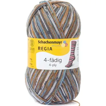Příze Regia 4-Ply Color 7710 eiszapfen color (Ponožková příze Regia 7710 eiszapfen color)