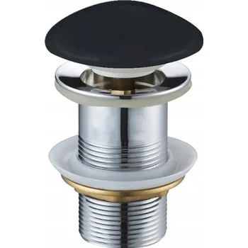 Vodovodní baterie MEXEN UMYVADLOVÁ ZÁTKA KLIK-KLAK ČERNÁ KERAMICKÁ