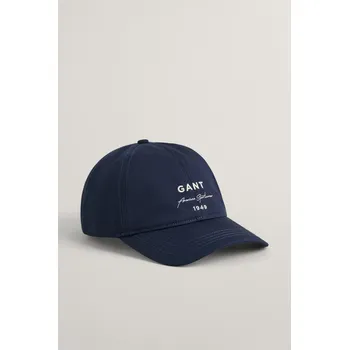 Pokrývka hlavy KŠILTOVKA 7-16 LET GANT GRAPHIC SCRIPT COTTON TWILL CAP EVENING BLUE