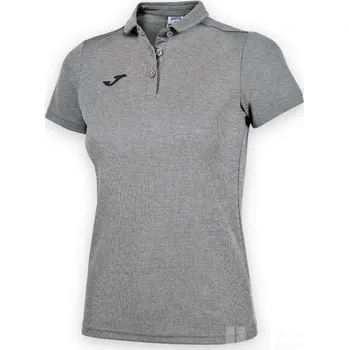 Pánské tričko Dámská polokošile JOMA HOBBY, barva světle šedá, velikost 2XL