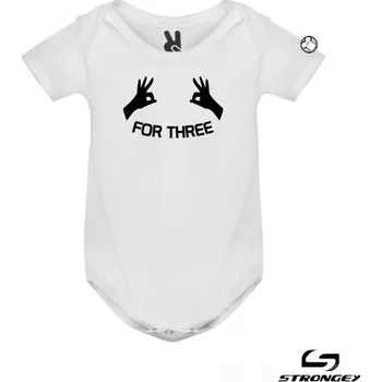 Kojenecký body Body STRONGEY FOR THREE, velikost 3 měsíce