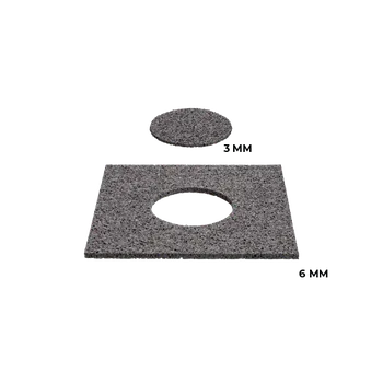 Příslušenství pro plot Podložka Buzon U-PAD-GROUND 200 x 200 x 6 mm