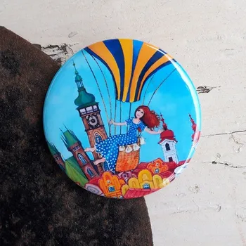 Dekorativní magnet Zuzana Honsová Já si lítám magnet 56 mm