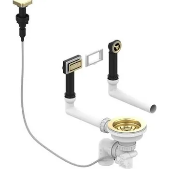 Sifon Výpusť Alveus Monarch Gold s ovládáním