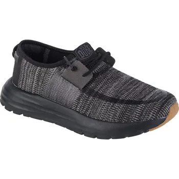 Pánská běžecká obuv Boty Hey Dude Sirocco M - černá pánská sportovní obuv, 40 i476_70705134