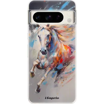 Pouzdro na mobilní telefon Odolné silikonové pouzdro iSaprio - Abstract Horse - Google Pixel 8 Pro