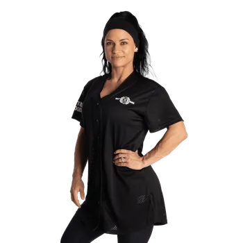 Dámská košile Better Bodies COMPETITION LONG SHIRT BLACK – košile Better Bodies černá Velikost: L