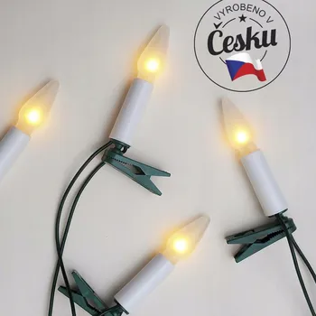 Vánoční dekorace Vánoční osvětlení na stromeček Exihand uvnitř 10,5 m 11 - 20 světel