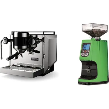 Kávovar Rocket Espresso Bicocca, stainless silver + Eureka Atom 60,…