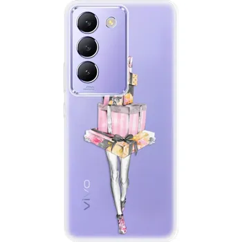 Pouzdro na mobilní telefon Odolné silikonové pouzdro iSaprio - Queen of Shopping - Vivo V40 SE 4G/5G