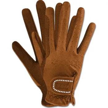 Vybavení pro jezdce Jezdecké rukavice ELT, M - Černá