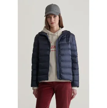 BUNDA GANT LIGHT DOWN LOGO JACKET EVENING BLUE
