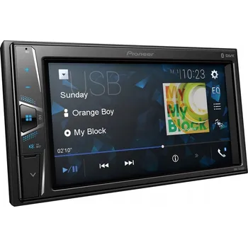 Autorádio Pioneer DMH-G220BT autorádio 2-DIN s Bluetooth, USB a MP3 - modré podsvícení