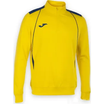 Pánská mikina Mikina JOMA CHAMPIONSHIP VII, barva žlutá - černá, velikost 2XL