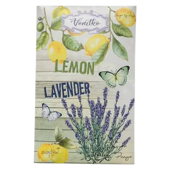 Vonný olej Soap Přírodní mýdlové vonítko do prádla 15g v krabičce - LEVANDULE / CITRON