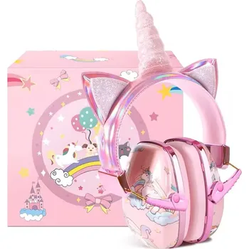 Chránič sluchu Unicorn (Jednorožci) Dětský chránič sluchu - dívčí s motivem "Jednorožec" Varianta: jednorožec (s originálním obalem)