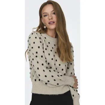 Dámský svetr Jacqueline de Yong JDY dámský svetr Sigrid smetanový Velikost: XL