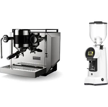 Kávovar Rocket Espresso Bicocca, stainless silver + Eureka Helios 75,…