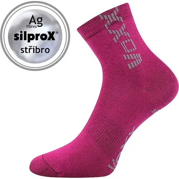 Klasické dětské ponožky Adventurik Voxx - Fuchsia - 14-16
