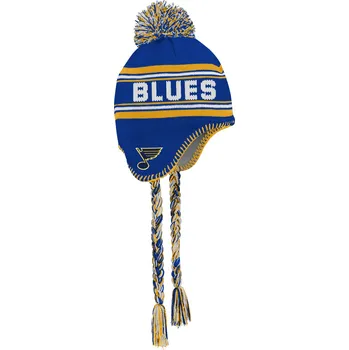 Čepice Outerstuff Dětská zimní čepice St. Louis Blues NHL Jacquard Tassel
